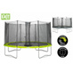 Exit Twist Trampoline 366 cm - Groen/Grijs