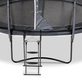 Plateforme EXIT trampoline avec échelle pour hauteur de cadre de trampoline entre 80-95cm