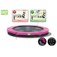 Exit Trampoline Twist Inground 183 Roze/Grijs