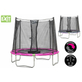 Exit Twist Trampoline 244 cm - Roos/Grijs