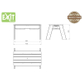 EXIT Aksent Zand- en Watertafel L Deluxe