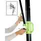 EXIT Galaxy verplaatsbaar basketbalbord op wielen met dunkring - black edition