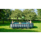 EXIT Wood zwembad 540x250x122cm met zandfilterpomp - bruin