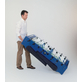 Garlando Foldy Blauw Doorlopende Stangen Voetbaltafel