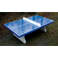 Heblad Tafeltennistafel Beton Blauw Rechte Hoek