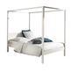 Hemelbed Roos 140x200 - Wit