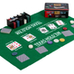 Pokerkoffer - Pokerset met 200 Laserchips Metal Case