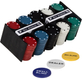 Pokerkoffer - Pokerset met 200 Laserchips Metal Case