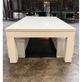 [Tweedekans] Milano Pooltafel & Eettafel 7.5 ft Piano Wit High Gloss