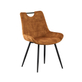 Interiax Chaise de salle à manger Alix Velvet Gold