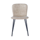 Interiax Eetkamerstoel Jade PU Beige