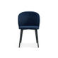 Interiax Eetkamerstoel Livia Stof Blauw