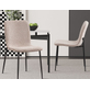 Interiax Eetkamerstoel Mona BouclÃ© Beige