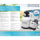 Intex 26652 Krystal Clear Zandfilter Pomp 12.000L/U - 12m3/h
