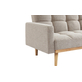 Interiax Slaapbank 'Anna' Beige