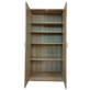 Interiax Opbergkast - Kledingkast 'Aurora' – 2 Deuren & 4 Legplanken | Sonoma Eik | 148x72x36 cm