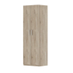 Interiax Opbergkast - Kledingkast 'Mila' - 2 Deuren & 4 Legplanken | Sonoma Eik | 180x60x42 cm