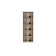 Interiax Opbergkast - Kledingkast 'Mila' - 2 Deuren & 4 Legplanken | Sonoma Eik | 180x60x42 cm
