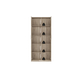 Interiax Opbergkast - Kledingkast 'Mila' - 2 Deuren & 4 Legplanken | Sonoma Eik | 180x80x42 cm