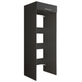 Interiax WASHWALL 'Mary' Armoire pour lave-linge Anthracite - Armoire pour sèche-linge - Avec armoire de rangement - 200x67.5x67.5 cm