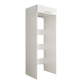 Interiax WASHWALL 'Mary' Armoire pour lave-linge blanc - Armoire pour sèche-linge - Avec meuble de rangement - 200x67.5x67.5 cm