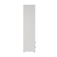 Interiax Kledingkast 'Lena' – 4 Deuren, 2 Lades, 1 Hanger, 2 Spiegels & 7 Legplanken | Wit | 185x160x52cm
