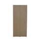 Interiax Kledingkast 'Lena' – 4 Deuren, 2 Lades, 1 Hanger, 2 Spiegels & 7 Legplanken | Wit | 185x160x52cm