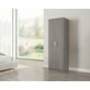 Interiax Armoire de rangement - Armoire 'Amelie' - 2 portes et 4 étagères | Chêne gris | 180x60x40 cm