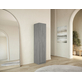 Interiax Opbergkast - Kledingkast 'Mila' - 1 Deur & 4 Legplanken | Grijze Eik | 180x40x42 cm