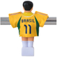 Kicker Shirts Voetbalpop Brazilië