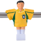 Kicker Shirts Voetbalpop Brazilië