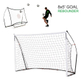 Quickplay Kickster Combo Goal En Rebounder 8 x 5