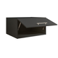 Interiax WASHWALL 'Mary' Wasmachine Bovenkast Antraciet - Met 1 Klepdeur Met Pomp- 38x67.5x67.5 cm