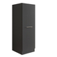 Interiax WASHWALL 'Mary' Armoire de rangement pour lave-linge Anthracite - Avec 3 étagères - 162x50x67.5 cm