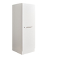 Interiax WASHWALL 'Mary' Wasmachine Opbergkast Wit - Met 3 Legplanken - 162x50x67.5 cm