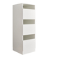 Interiax WASHWALL 'Mary' Armoire à panier à linge pour machine à laver Blanc - Armoire de tri de linge - 162x50x67.5 cm
