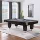 Lexor X-treme II Pro-Series Pooltafel RVS Zwart 9FT