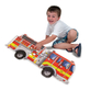 Melissa & Doug Reuze Brandweerwagen Puzzel