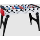 NORTH Storm Outdoor Trolley Voetbaltafel