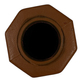 NORTH Handvat Cognac Plastiek 16mm Voetbaltafel
