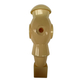 NORTH Voetbaltafelpop Space Beige Plastiek 16mm