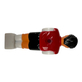 NORTH Voetbaltafelpop Rood / Witte Sleeve Plastiek 16mm