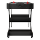 NORTH Arctic Airhockeytafel Zwart/Wit 4FT