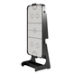 NORTH Arctic Airhockeytafel Zwart/Wit 5FT