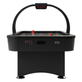 NORTH Thunder Airhockeytafel Zwart/Zwart RVS 7FT