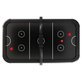 NORTH Thunder Airhockeytafel Zwart/Zwart 7FT
