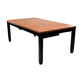North Essence Zwart / Walnut 7FT Combi Pooltafel / Eettafel