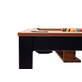 North Essence Zwart / Walnut 7FT Combi Pooltafel / Eettafel