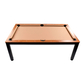 North Essence Zwart / Walnut 7FT Combi Pooltafel / Eettafel