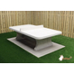 Onderplaat Pingpongtafel Naturel